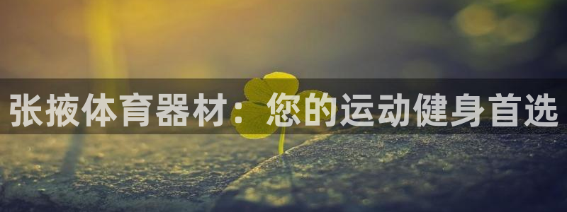 耀世娱乐提款：张掖体育器材：您的运动健身首选