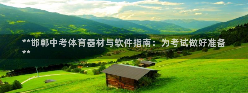 耀世挑战第三关怎么打：**邯郸中考体育器材与软件指南